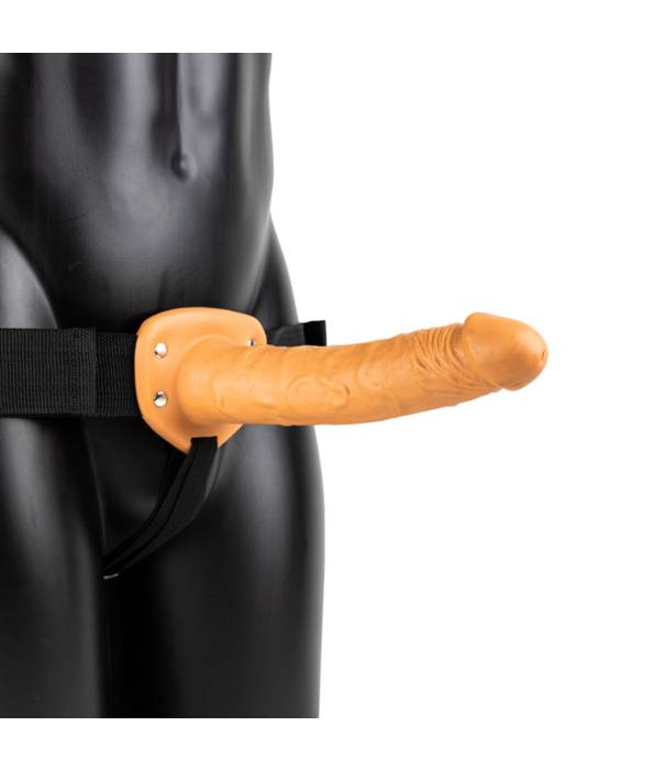 RealRock by Shots Hollow Strap-On zonder Ballen - 10 / 24,5 cm
