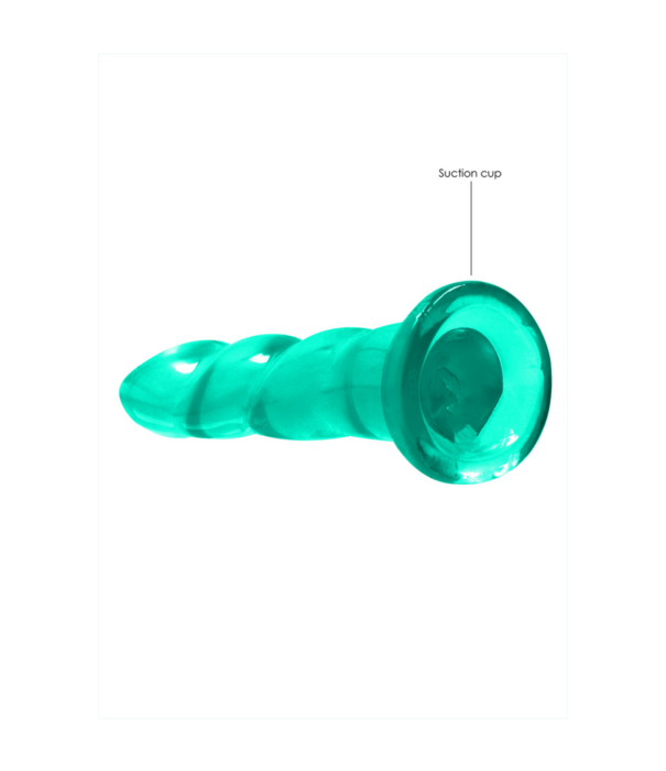 RealRock by Shots Niet-realistische dildo met zuignap - 7 / 17 cm