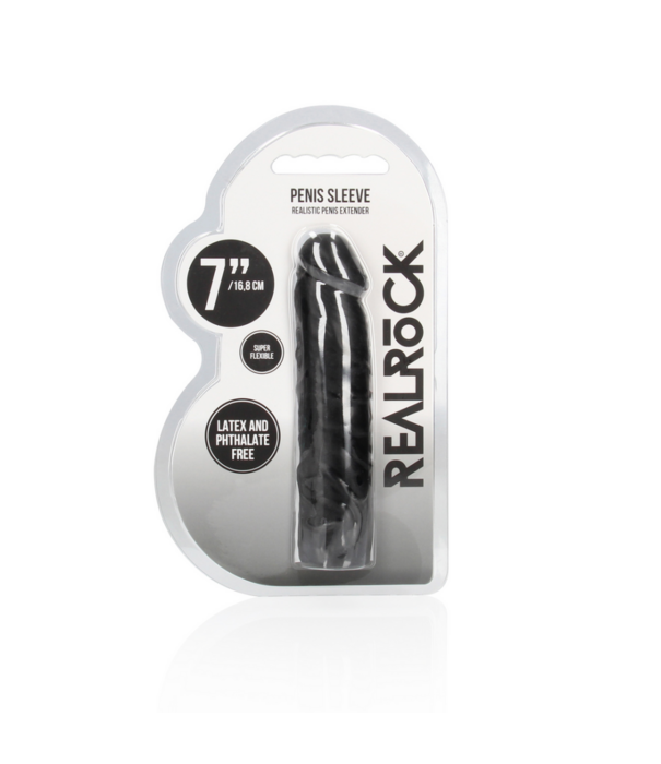 RealRock by Shots Penissheath - 7 / 17 cm