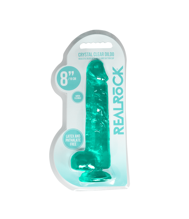 RealRock by Shots Realistische Dildo met Ballen - 8 / 21 cm