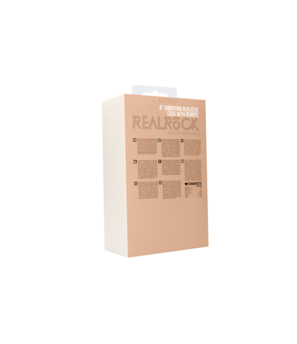 RealRock by Shots Vibrerende Realistische Cock - 9 / 23 cm