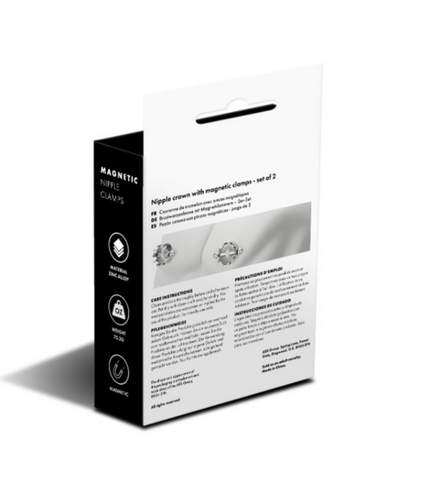 Prowler Red Magnetische Tepelkroon Klemmen - Zilver