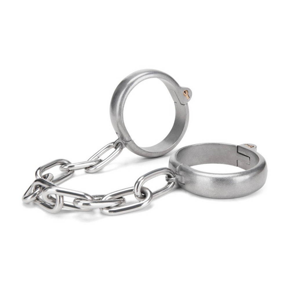 Prowler Red Zware Handboeien - Zilver afbeelding