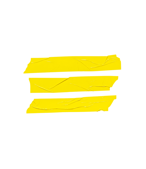 Ouch! by Shots Ouch! Xtreme Bondage Tape - 57ft / 17,5 m - Geel