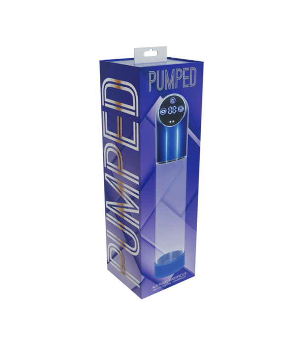 Pumped by Shots Automatische Waterdichte Pomp - Metaal Blauw