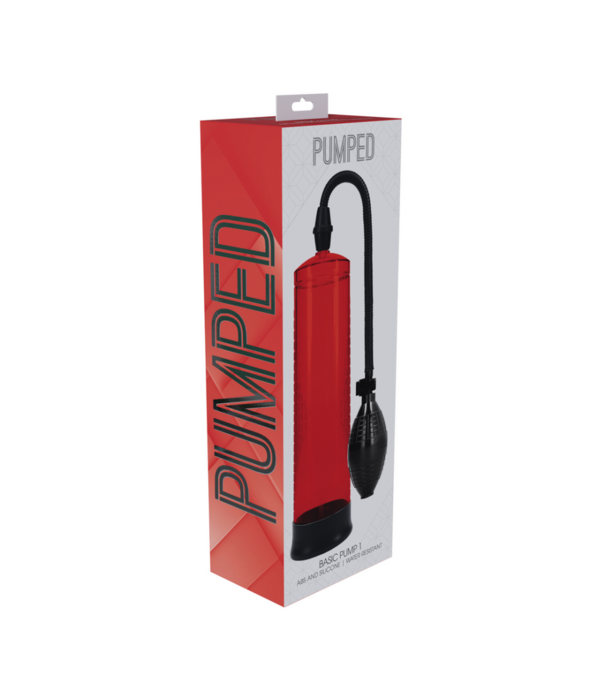 Pumped by Shots Basis Pomp 1 - Waterdicht - Rood