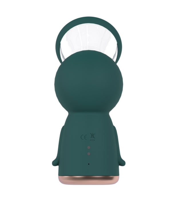 Pumped by Shots Exquise - Oplaadbare Vulva- en Borstpomp - Bosgroen