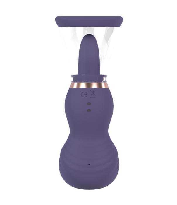 Pumped by Shots Sensual - Oplaadbare Vulva en Borst Pomp - Paars