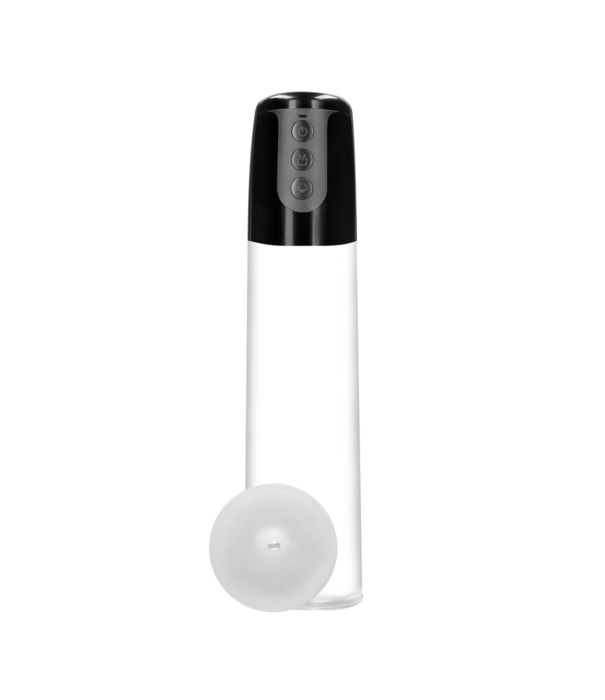 Pumped by Shots Automatische Cyber Pomp met Masturbatie Sleeve