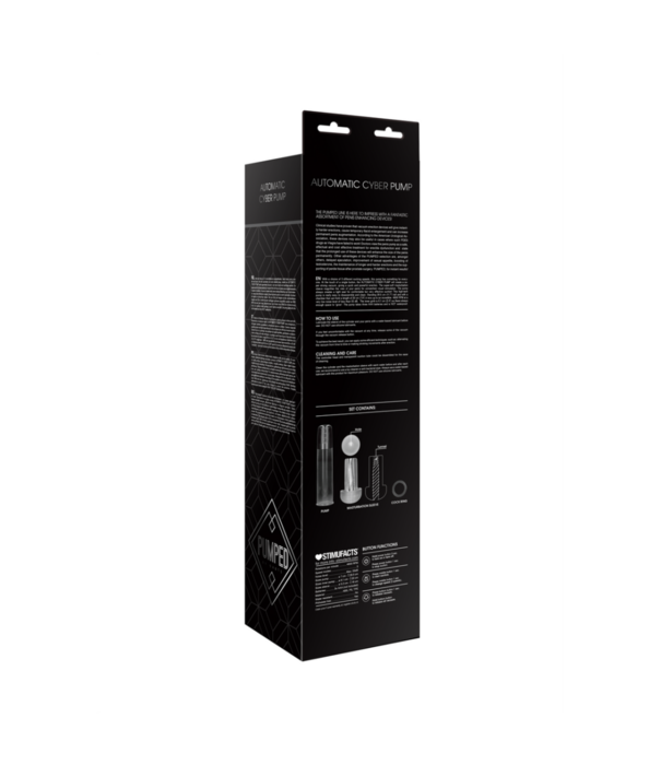 Pumped by Shots Automatische Cyber Pomp met Masturbatie Sleeve