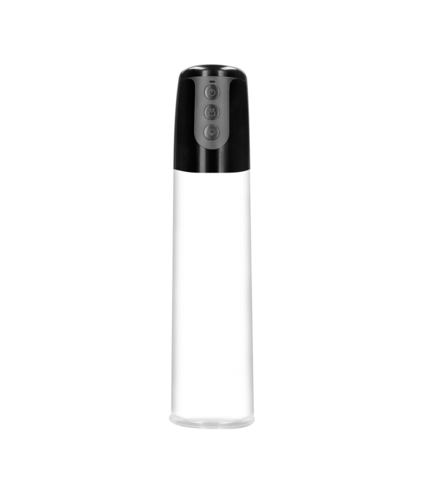 Pumped by Shots Automatische Cyber Pomp met Masturbatie Sleeve