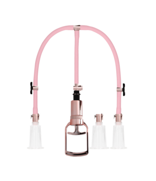 Clitorale  Tepelpomp Set Middel - Groot