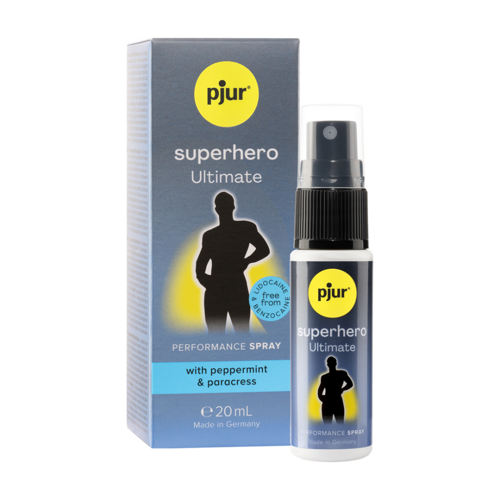 Pjur Superhero Ultimate - Performance Spray for Men - 0.7 fl oz / 20 ml afbeelding