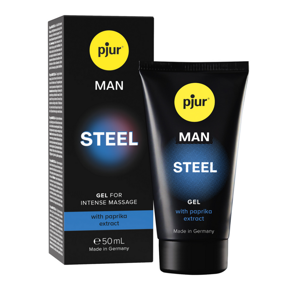 Pjur MAN Steel - Gel for Intense Massage - 1.7 fl oz / 50 ml afbeelding