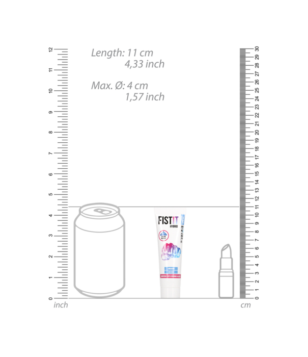 Fist It by Shots Hybride Lubricant - 0,8 fl oz / 25 ml