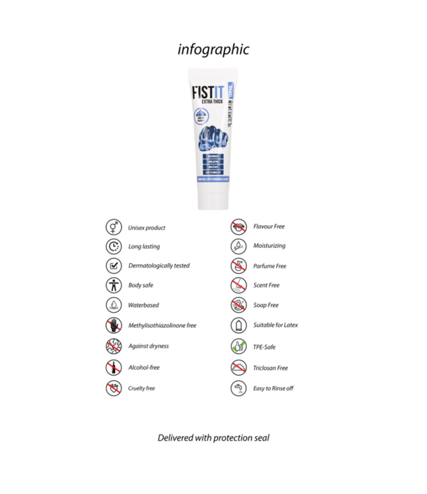 Fist It by Shots Extra Dikke Glijmiddel - 0.8 fl oz / 25 ml