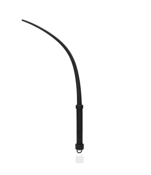 Silicone Staartzweep - Zwart