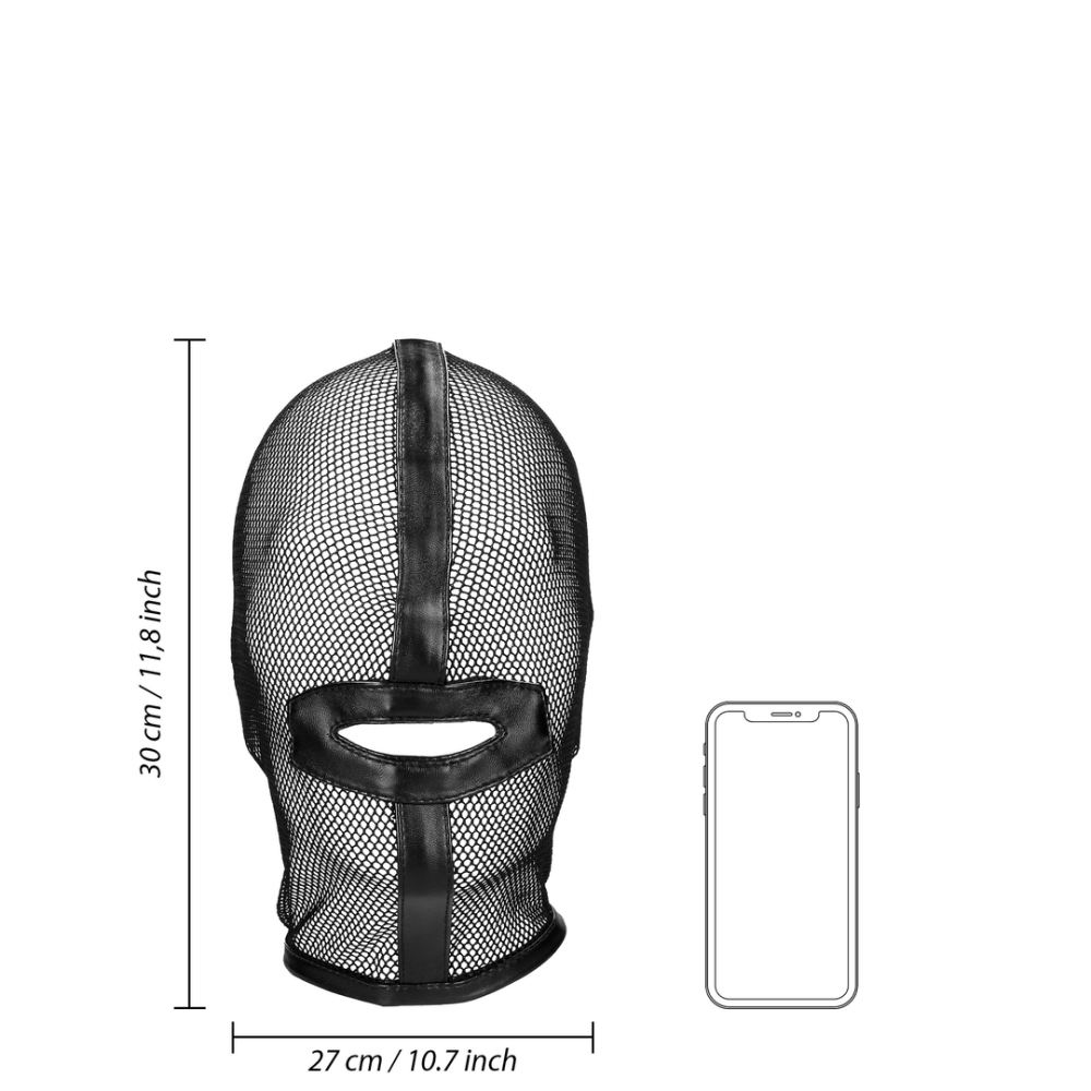 Ouch! by Shots Visnetmasker - Zwart afbeelding
