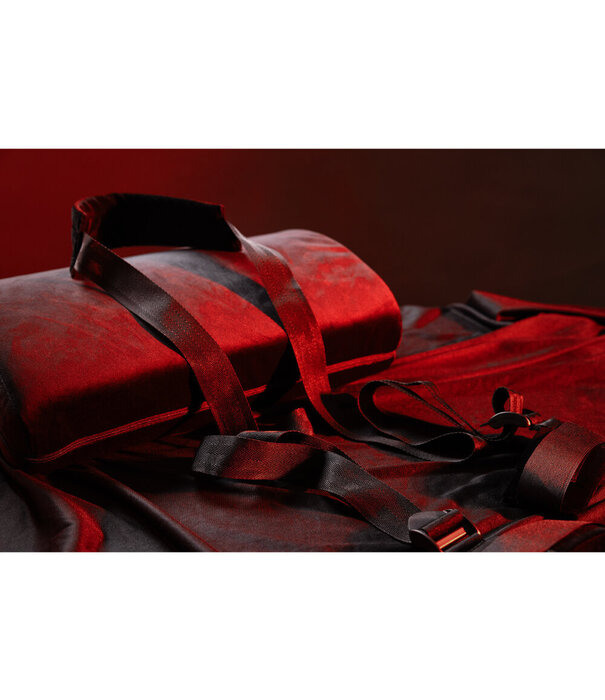 Ouch! by Shots Gevoerde Enkel Sling met Verstelbare Bandjes - Zwart