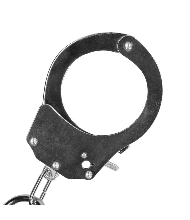 Ouch! by Shots Spreader Bar met Hand- of Enkelboeien - Zilver