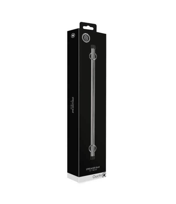 Ouch! by Shots Spreader Bar - 16'' / 40 cm - Zilver