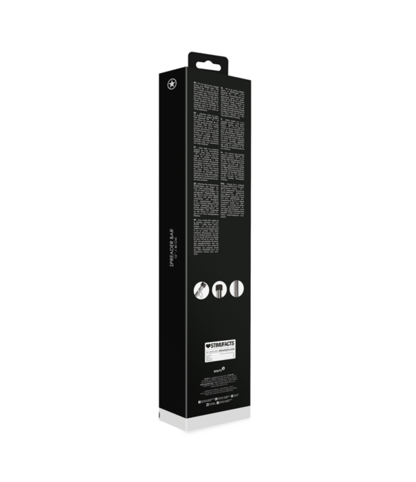 Ouch! by Shots Spreader Bar - 16'' / 40 cm - Zilver