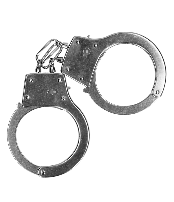 Ouch! by Shots Metalen Handboeien - Zilver