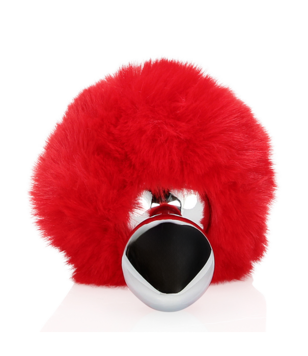 Ouch! by Shots Konijnenstaart met metalen buttplug