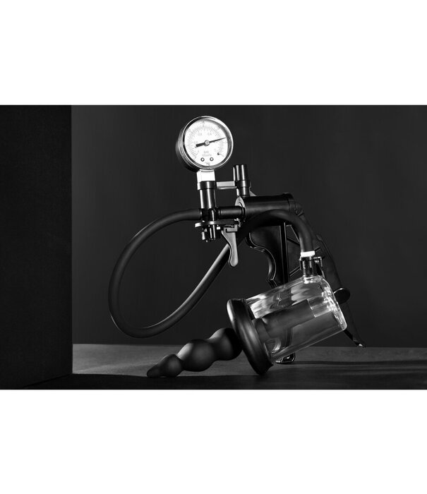 Ouch! by Shots Handmatige Rosingpomp - Zwart