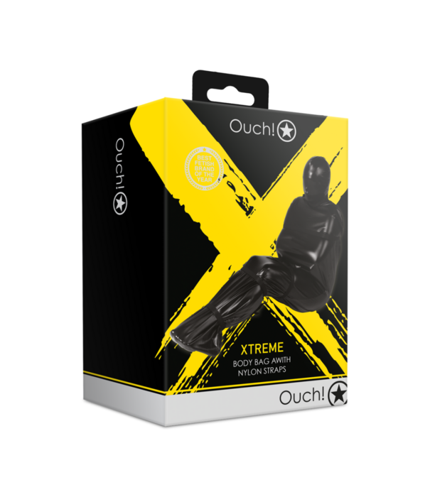 Ouch! by Shots Body Bag met Nylon Bandjes - Zwart