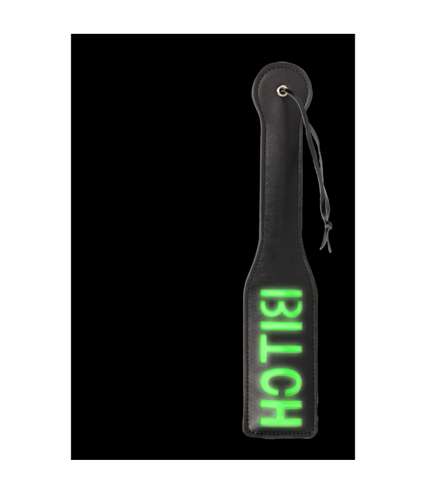 Ouch! by Shots Bitch Paddle - Glow in the Dark - Neon Groen