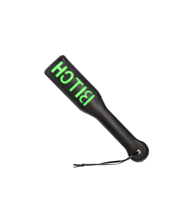 Ouch! by Shots Bitch Paddle - Glow in the Dark - Neon Groen