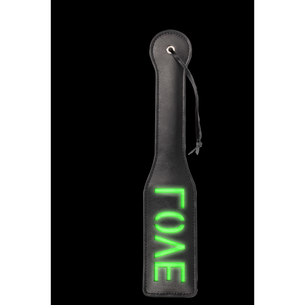 Ouch! by Shots Liefdes Paddle - Glow in the Dark - Neon Groen afbeelding