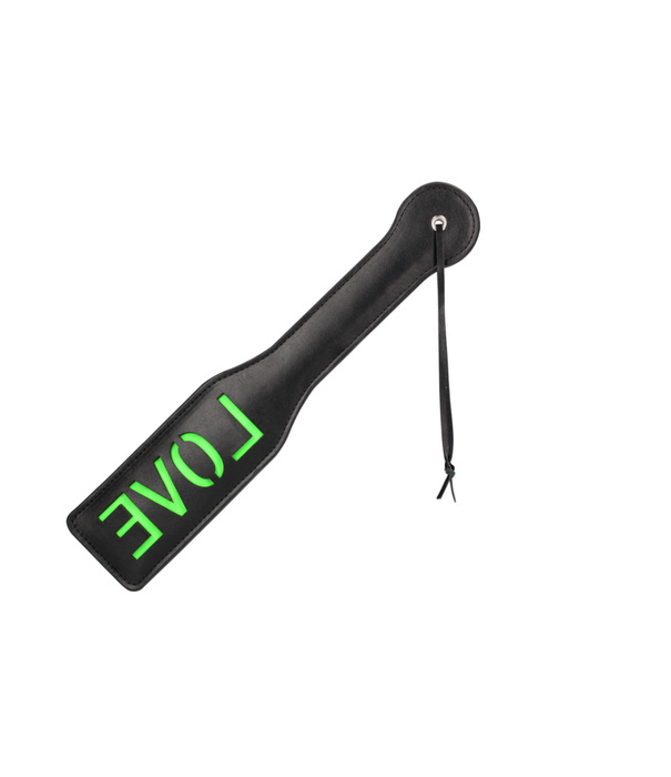 Ouch! by Shots Liefdes Paddle - Glow in the Dark - Neon Groen