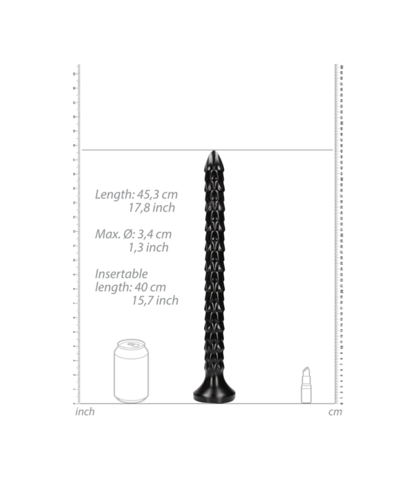 Ouch! by Shots Schaal Anal Snake - 16''/ 40 cm