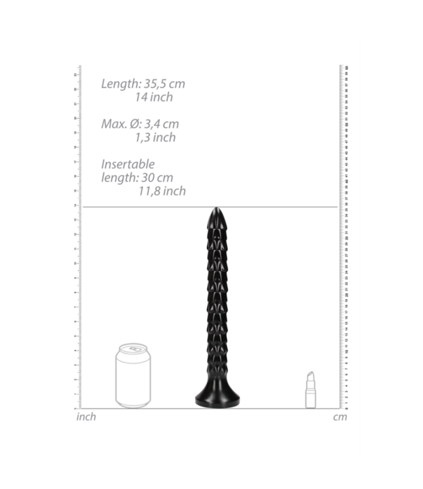Ouch! by Shots Geschaalde Anal Slang - 12''/ 30 cm