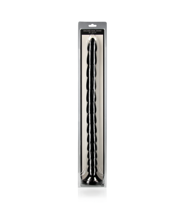 Ouch! by Shots Gestapelde Anal Snake - 20''/ 50 cm