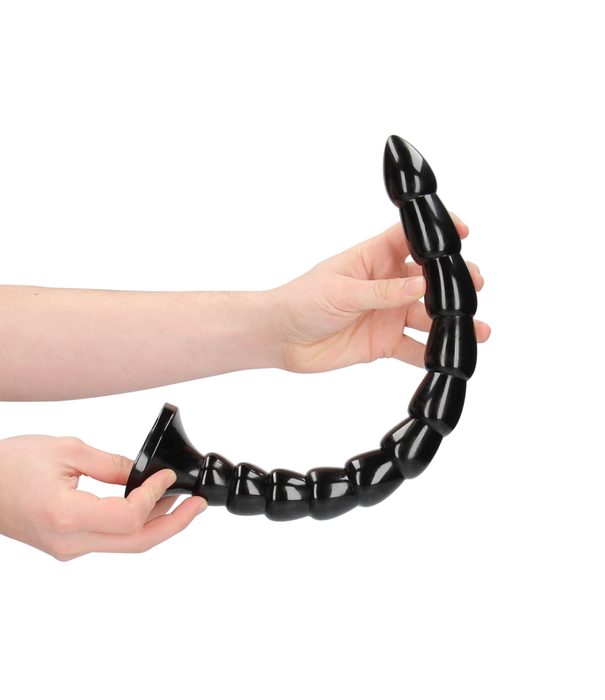 Ouch! by Shots Gestapelde Anal Snake - 16''/ 40 cm
