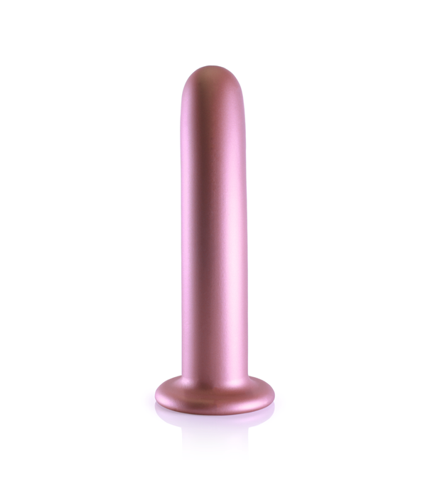 Ouch! by Shots Zachte Silicone G-Spot Dildo - 7'' / 17 cm - Roségoud