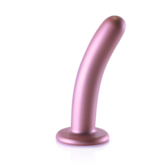 Glad Silicone G-Spot Dildo - 6'' / 14,5 cm - Rose Gold