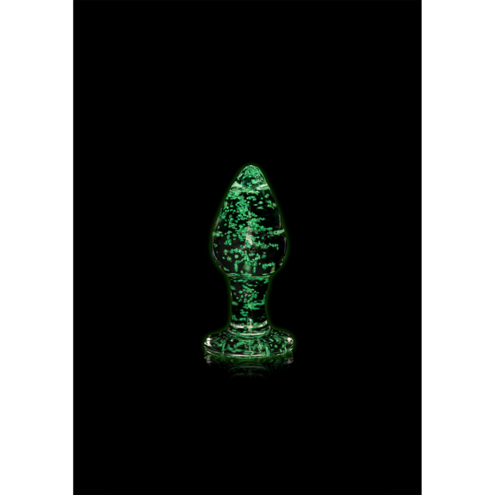 Ouch! by Shots Glas Buttplug - Glow in the Dark - Klein afbeelding