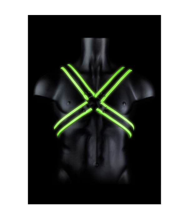 Ouch! by Shots Cross Armor - Glow in the Dark - S/M