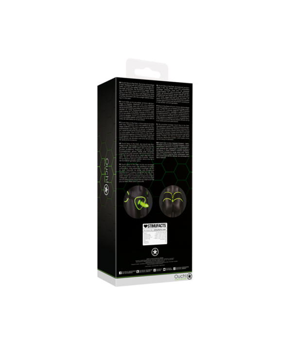 Ouch! by Shots Strap-On Harness - Glow in the Dark