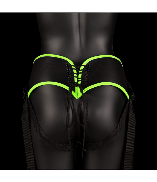 Ouch! by Shots Strap-On Harness - Glow in the Dark