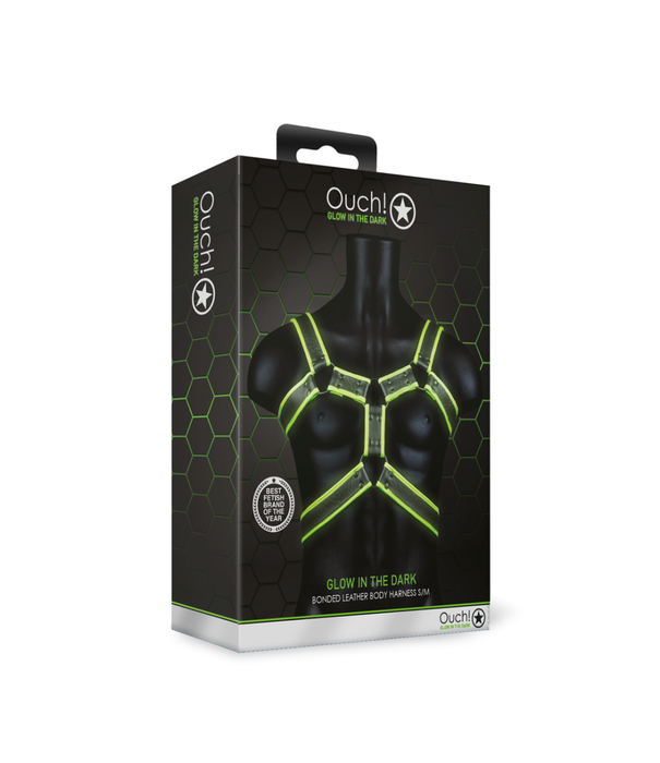 Ouch! by Shots Body Armor - Glow in the Dark - S/M