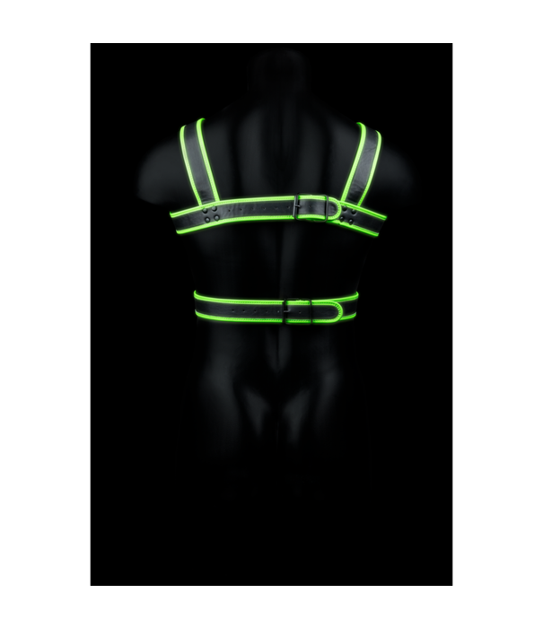 Ouch! by Shots Body Armor - Glow in the Dark - S/M