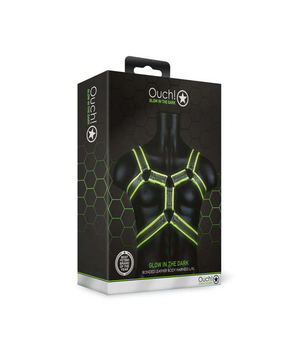 Ouch! by Shots Body Armor - Glow in the Dark - L/XL