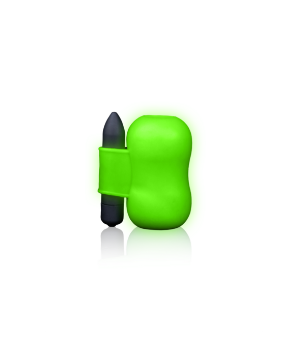 Ouch! by Shots Vibrerende Masturbator - Glow in the Dark