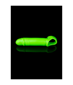 Zachte, Rekbare Penis Sheath - Glow in the Dark