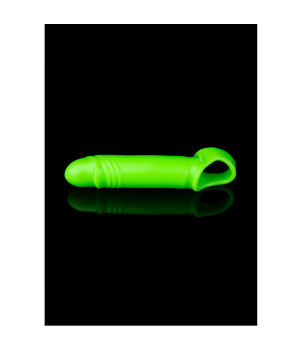 Ouch! by Shots Zachte, Rekbare Penis Sheath - Glow in the Dark
